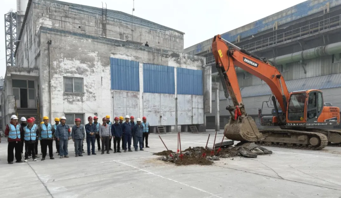 工投公司電解鋁煙氣脫硫項(xiàng)目開工