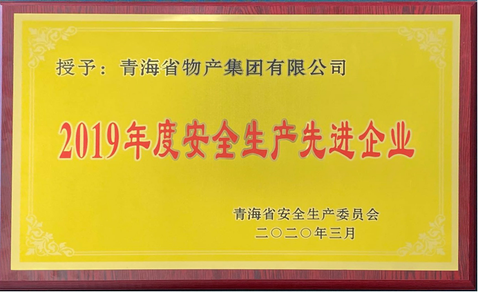 省物產(chǎn)集團(tuán)榮獲“2019年度安全生產(chǎn)先進(jìn)企業(yè)”稱號